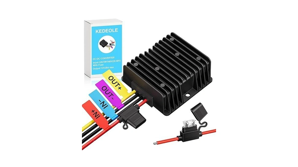 36v 48v To 12v 20a Step Down Converter-golf Cart Voltage