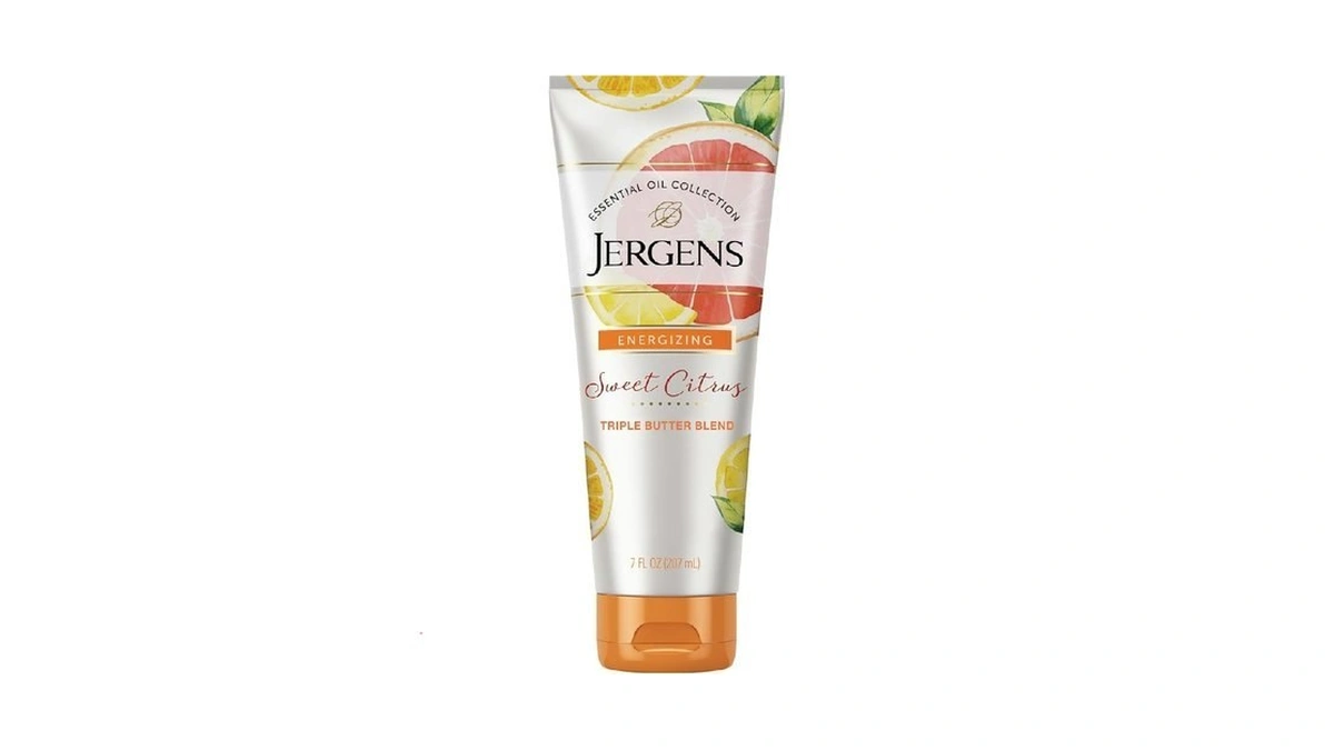 Jergens Sweet Citrus Body Butter, Hand And Body Lotion, Moisturizer