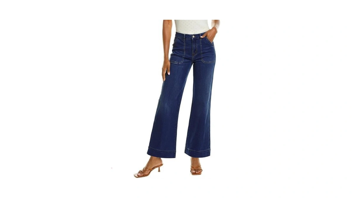 Zesica Wide Leg Jeans For Women Trendy High Waisted Strechy