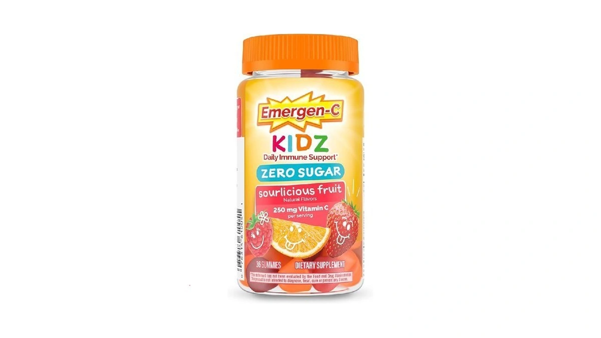 Emergen-c Zero Sugar Immune Support Kidz Gummies 36 Count