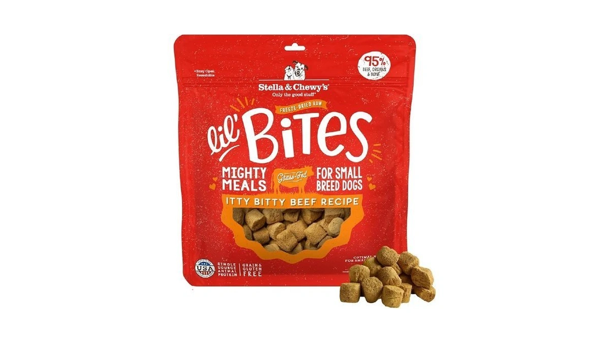 Stella & Chewy's Freeze-dried Raw Lil' Bites Itty Bitty Beef