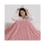 Estingo Electric Blanket Throw - 50x60 Rabbit Faux Fur Heating