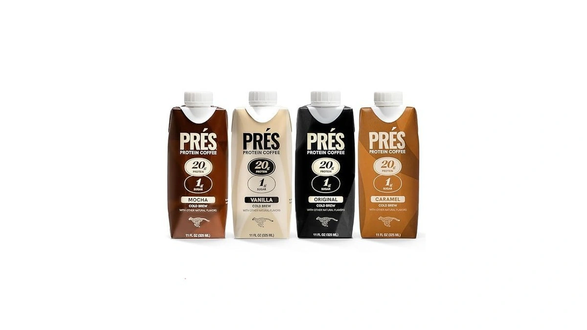 Pres Protein Coffee, Variety, High Protein, Real Cold Brew, 20g