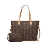 Women Fashion Synthetic Leather Handbags Tote Bag Shoulder Bag Top
