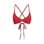 Berlook Bikini Tops For Women Bathing Suit Twist Tie Back