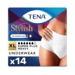 Tena Super Plus Incontinence Underwear For Women, Heavy Absorbency, X-large,