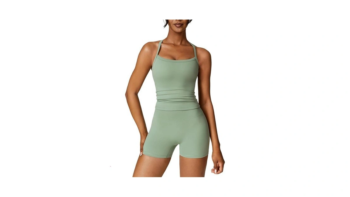 Agymnx Workout Sets For Women 2 Piece High Waisted Seamless