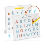 Lovestown Magnetic Alphabet Tracing Board, Double Sided Magnetic Letter Board