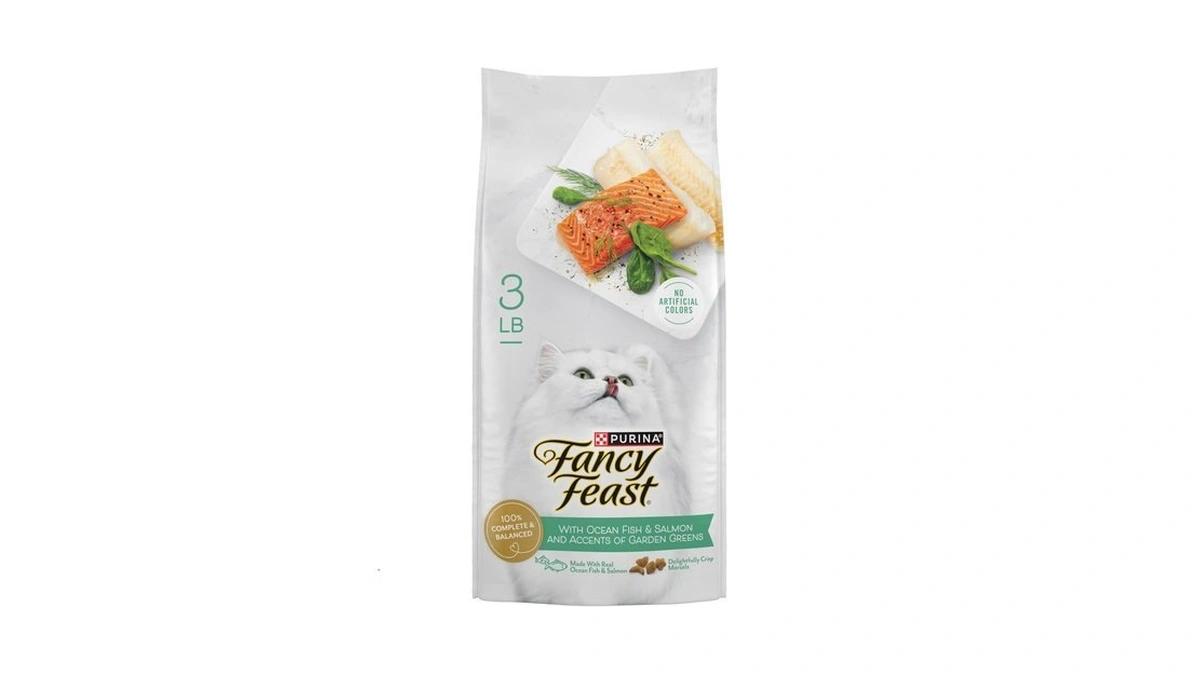 Purina Fancy Feast Dry Cat Food With Ocean Fish And