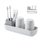 Vowupt Toothbrush Holder For Bathrooms, Toothbrush Organizer Countertop For Toothbrush