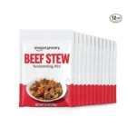 Amazon Grocery, Beef Stew Seasoning Mix, 13.8 Oz, 12 Ct