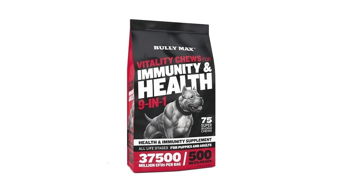 Bully Max Dog Chews & Multivitamin Treats For Puppy &