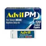 Advil Pm Pain Reliever And Nighttime Sleep Aid, Ibuprofen For