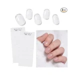 Makartt Semi Cured Gel Nail Strips Kit 2 Packs –