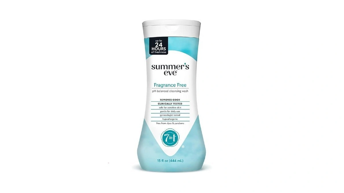 Summer's Eve Fragrance Free All-over Feminine Wash, Gentle Ph-balanced Body