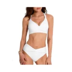 Women's Two Piece Bikini Sets Twist Front Bathing Suit Criss