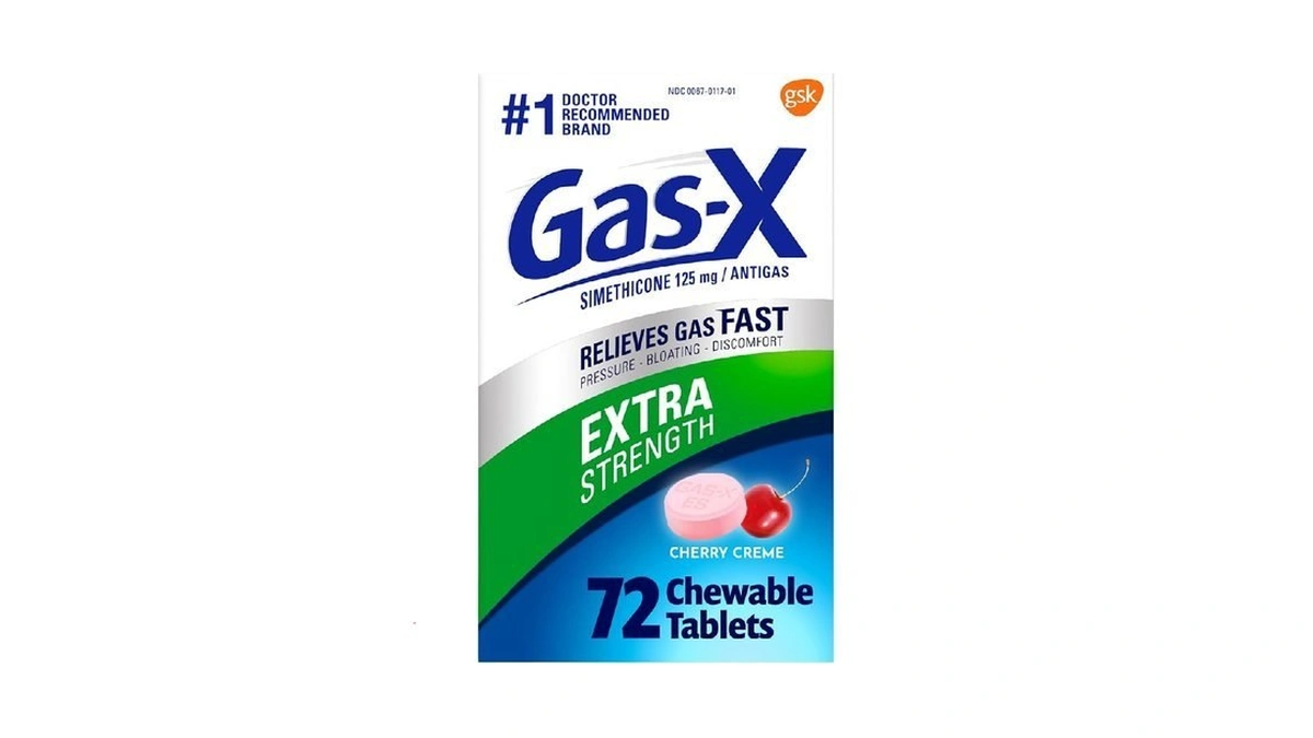 Gas-x Extra Strength Chewable Gas Relief Tablets With Simethicone 125