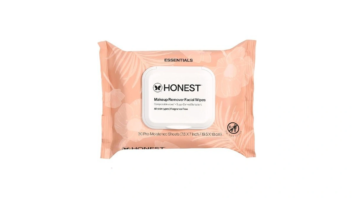 Honest Beauty Fragrance Free Cleansing Makeup Remover Facial Wipes |