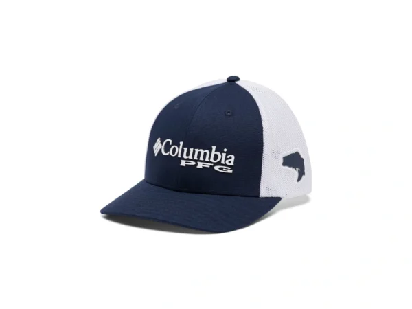 Columbia Unisex Tree Flag Mesh Ball Cap, Collegiate Navy, L/xl