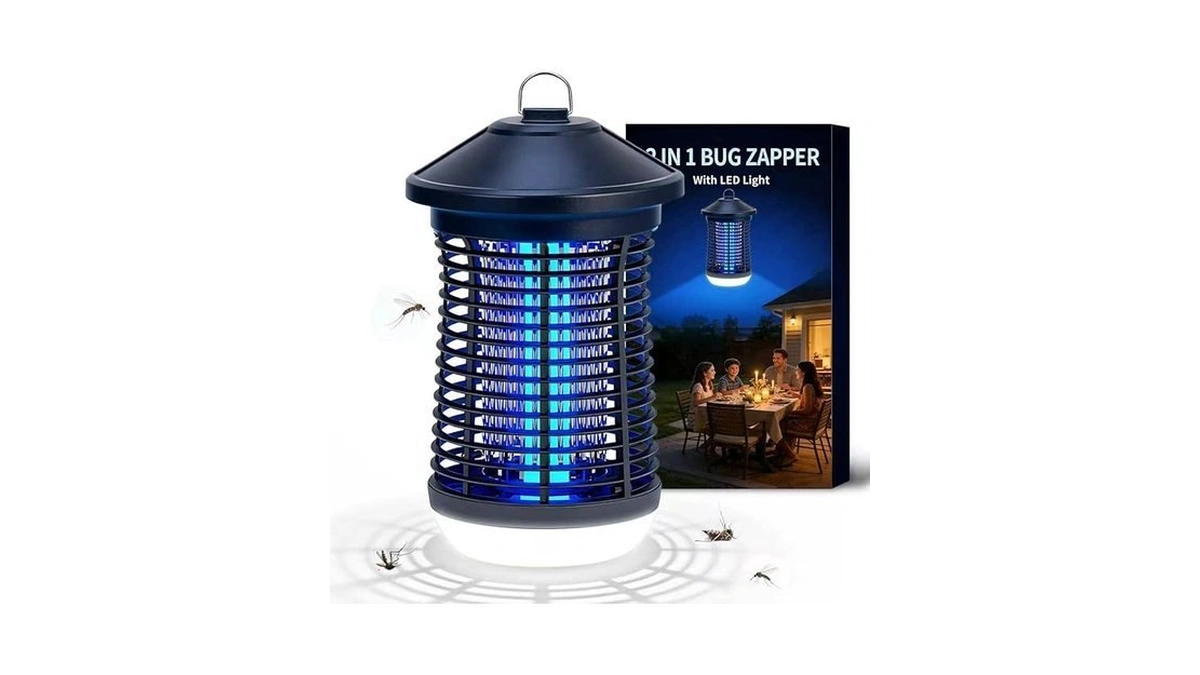 Bug Zapper Indoor & Outdoor, Electric Insect Control Device With