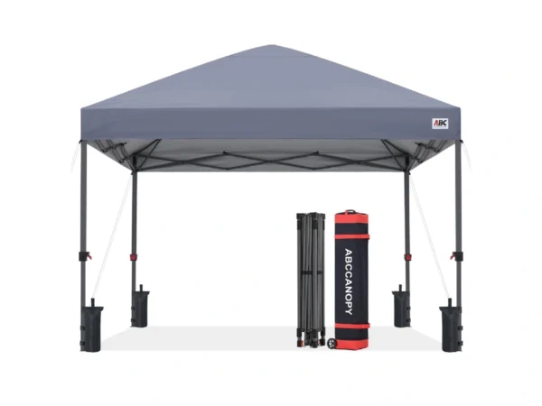 Abccanopy 10x10 Pop Up Canopy - Outdoor Patio Portable Canopy