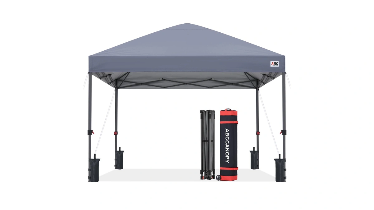 Abccanopy 10x10 Pop Up Canopy - Outdoor Patio Portable Canopy