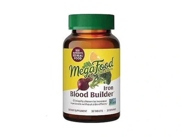 Megafood Blood Builder Iron Supplement For Women & Men –