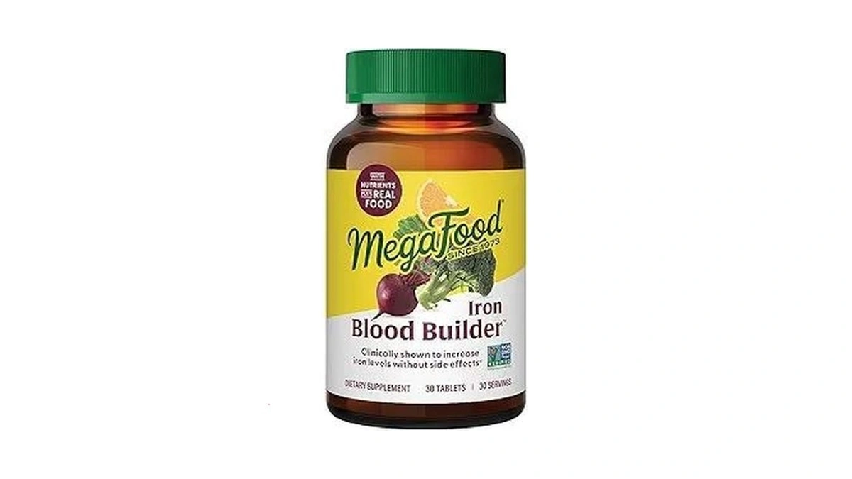 Megafood Blood Builder Iron Supplement For Women & Men –