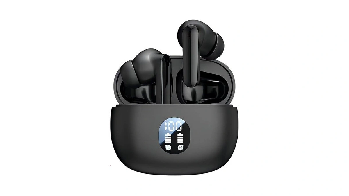 Wireless Earbuds, Bluetooth 5.4 Headphones Ear Buds With Bass Stereo