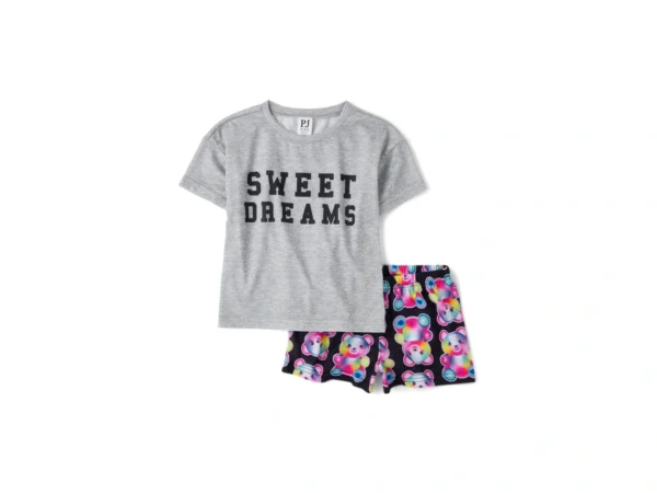 The Children's Place,girls,short Sleeve Top And Shorts,2 Piece Pajama Set,gummy