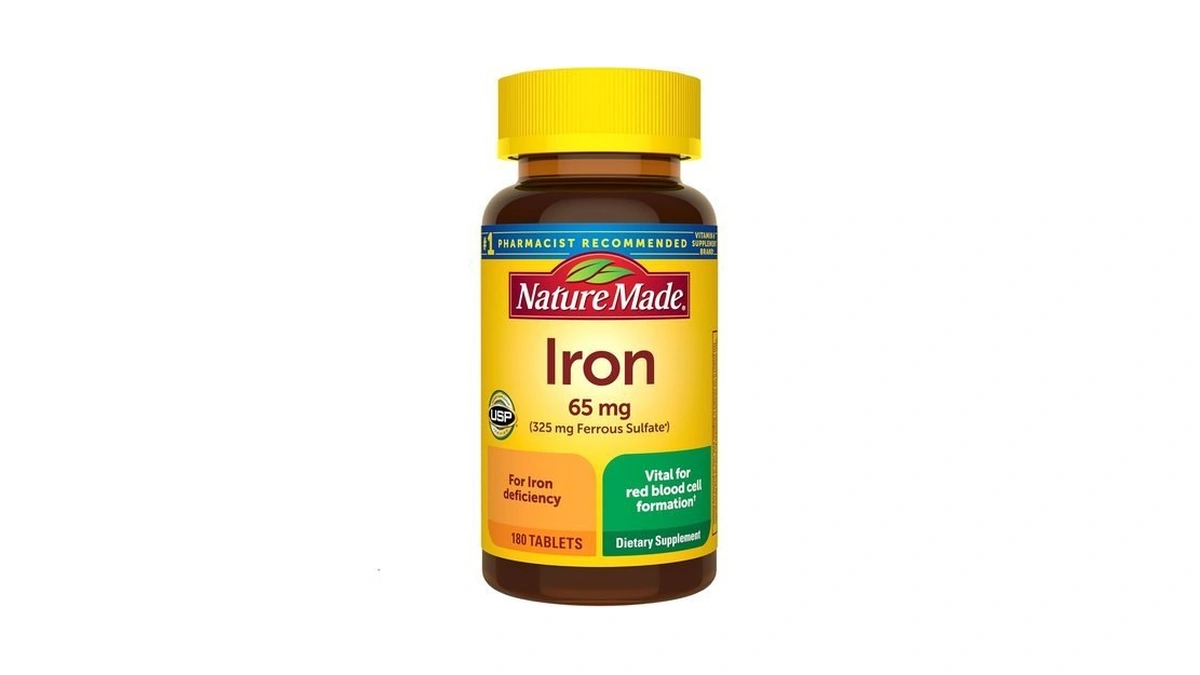 Nature Made Iron 65 Mg (325 Mg Ferrous Sulfate) Tablets,