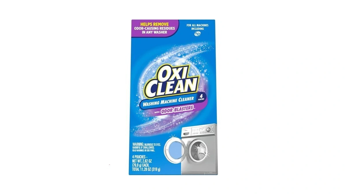 Oxiclean Washing Machine Cleaner With Odor Blasters, 4 Count