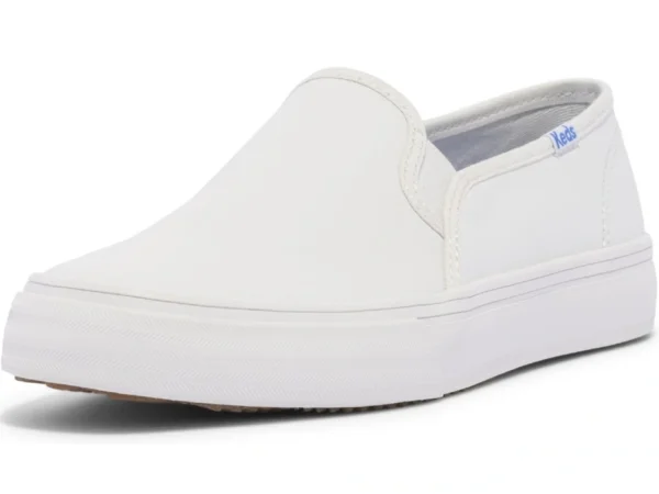 Keds Women’s Double Decker Leather Slip On Sneakers