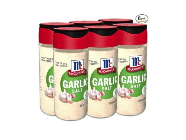 Mccormick Garlic Salt, 5.25 Oz (pack Of 6)