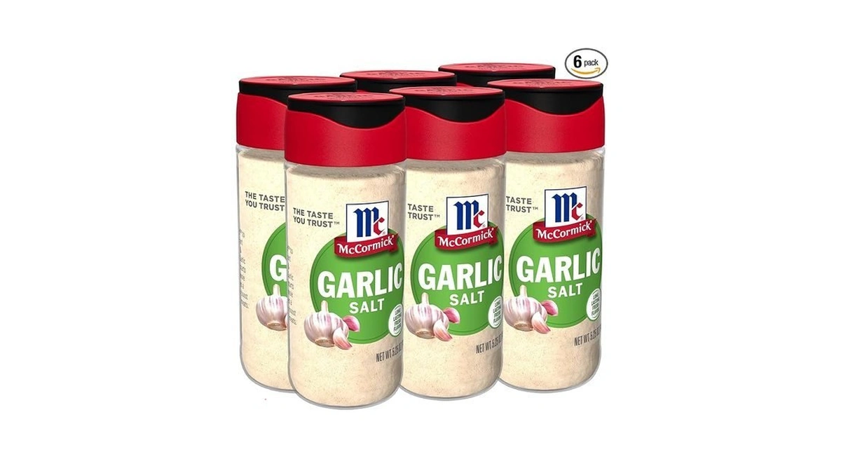 Mccormick Garlic Salt, 5.25 Oz (pack Of 6)