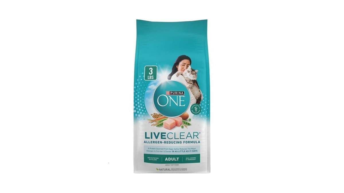 Purina One Liveclear Allergen-reducing Cat Food Dry Formula With Real
