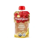 Happy Baby Organics Stage 2 Baby Food Pouches, Gluten Free,