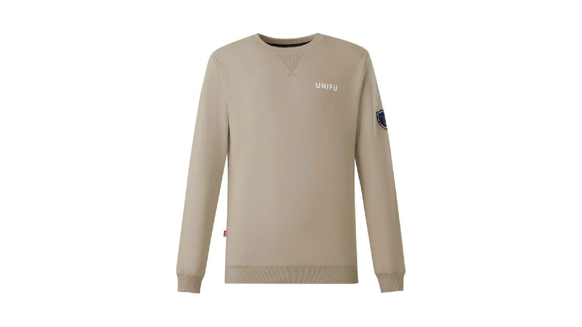 12oz Heavyweight Fr Crew Neck Shirts For Men, High Visibility