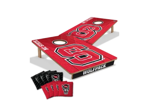 Youthefan Ncaa Nc State Wolfpack 2’ X 3’ Wood Cornhole