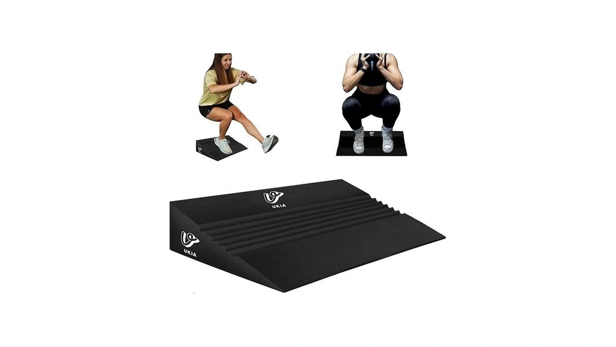 Ukia Squat Wedge Block, Anti-slip Slant Board For Heel Elevated