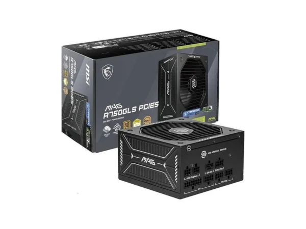 Msi Mag A750gls Pcie5, Fully Modular Compact Gaming 750w Power