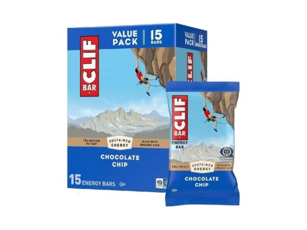 Clif Bar - Energy Protein Bars - Chocolate Chip -