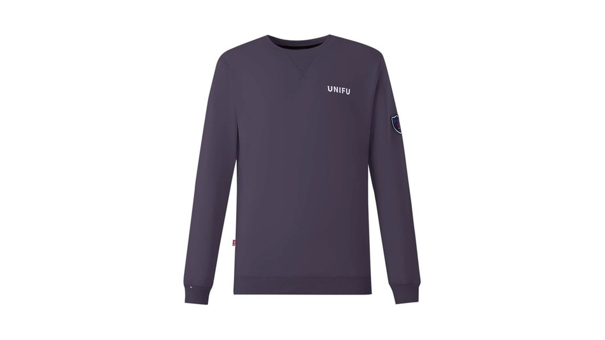 12oz Heavyweight Fr Crew Neck Shirts For Men, High Visibility