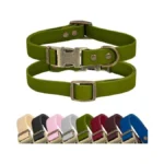 Wisedog Waterproof Cat Collar With Cute Tag - Adjustable Cat