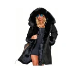 Tiptupu Winter Jackets For Women Thicken Warm Casual Plus Size