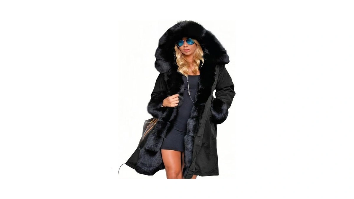Tiptupu Winter Jackets For Women Thicken Warm Casual Plus Size