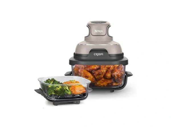 Ninja Crispi 4-in-1 Glass Air Fryer | With Non-toxic 4qt