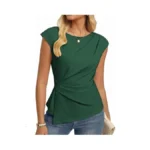 Grace Karin Womens 2026 Spring Short Sleeve Tops, Dressy Casual