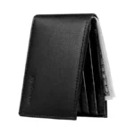 Chelmon Slim Wallet For Men Id Window With Rfid Blocking