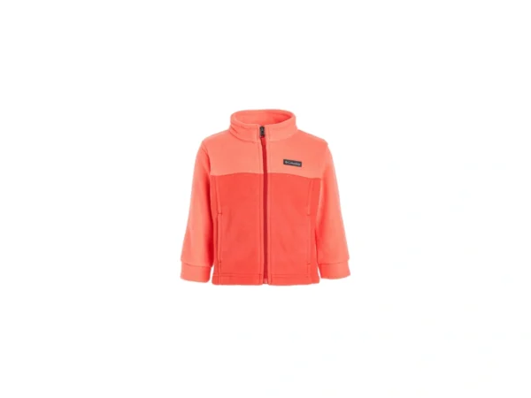 Columbia Youth Boys Toddler Steens Mountain Ii Fleece Jacket, Zing/super